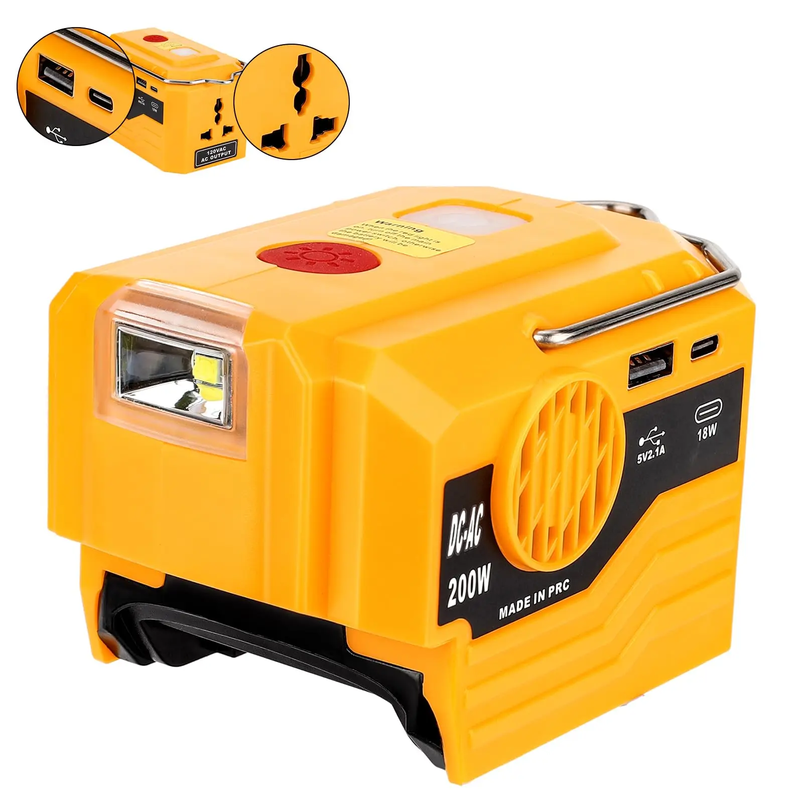 مولد طاقة للتخييم في الهواء ال - مراجعة Ac Outdoor Power وسعره
