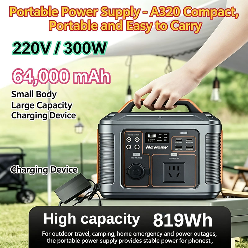 محطة طاقة محمولة بقدرة 300 واط - مراجعة Outdoor Power Adapter Usb C وسعره