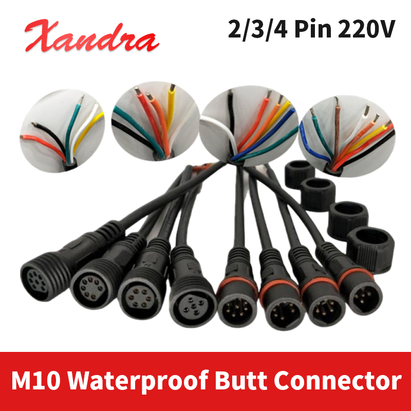موصل M10 مقاوم للماء 2 دبوس 3  - مراجعة Outdoor Power Strip Weatherproof وسعره
