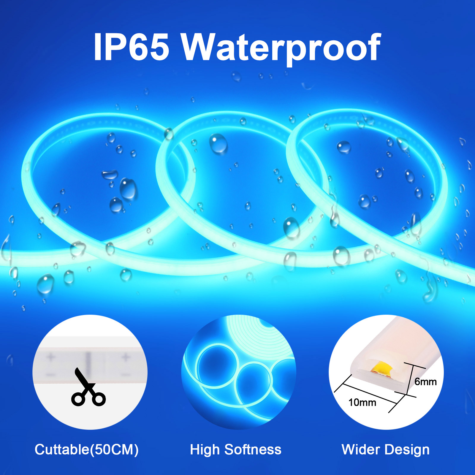 Tuya APP WiFi عكس الضوء COB LE - مراجعة Outdoor Power Strip Weatherproof وسعره