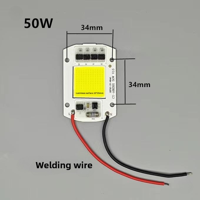 COB LED مصباح رقاقة التيار الم - مراجعة Ac Outdoor Power وسعره