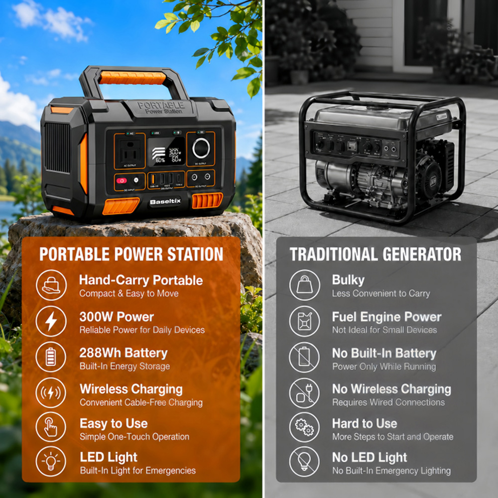 محطة طاقة محمولة بسعة 78000 مل - مراجعة Ac Outdoor Power وسعره